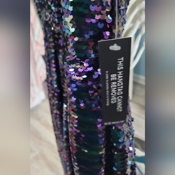 Venus Asymmetrical Sequin Dress - Picture 5 of 5